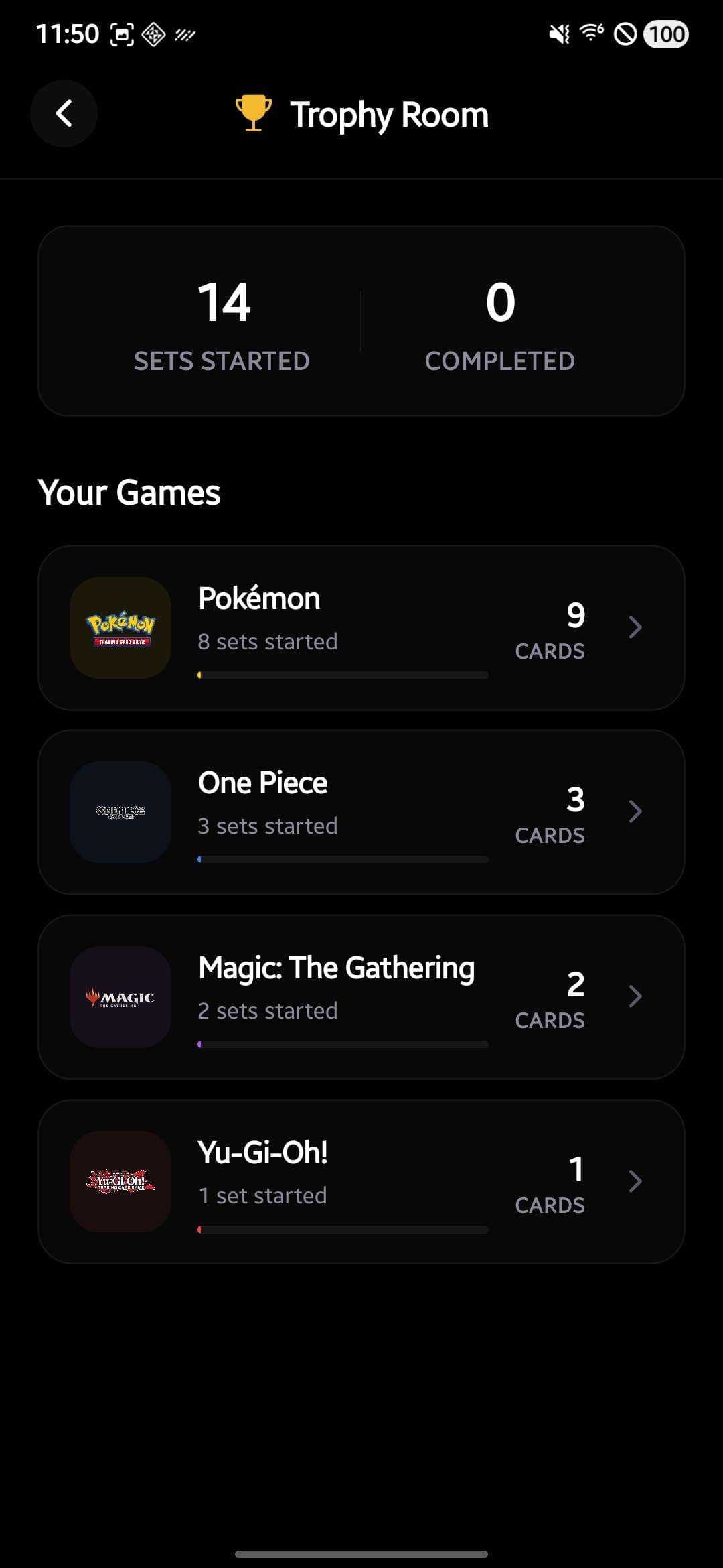 Minty trophy room screen